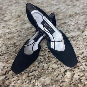 Stuart Weitzman Black Mini Heel